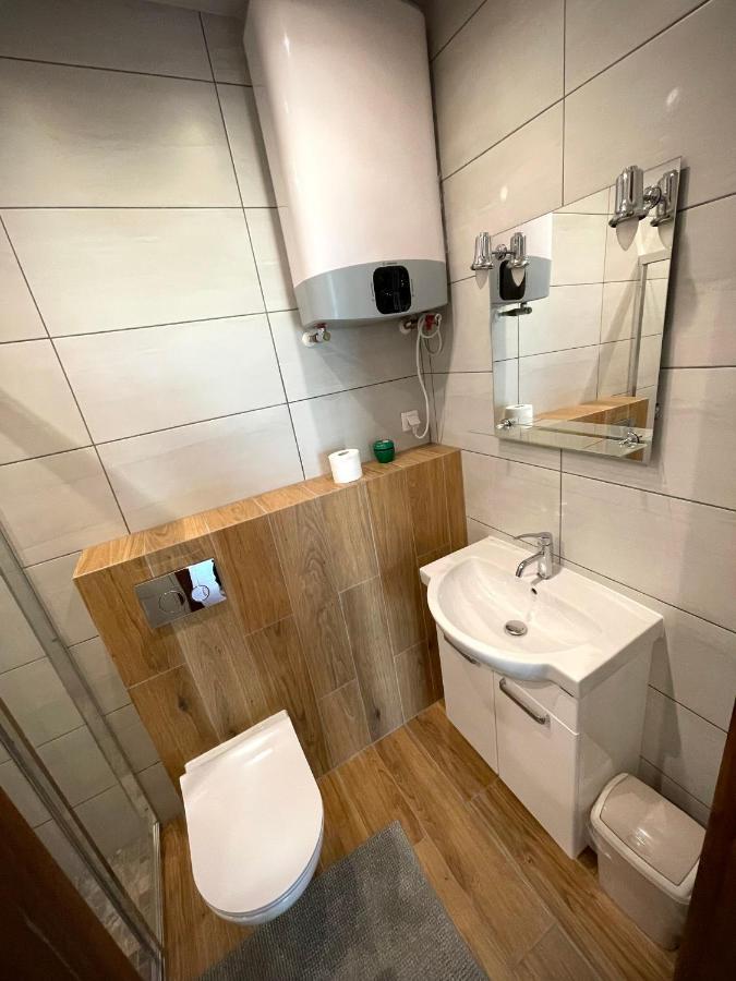 Domki Letniskowe Ratownik Sarbinowo Esterno foto